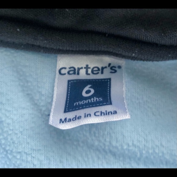 Carter’s 6 Mo Fleece Vest - Picture 3 of 4